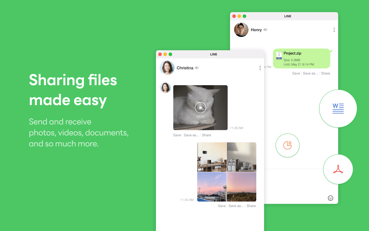 LINE 教程截图：下载与安装 LINE 中文版
